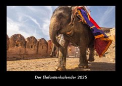 Cover Der Elefantenkalender 2025 Fotokalender DIN A3