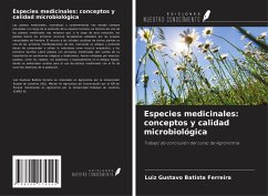 Especies medicinales: conceptos y calidad microbiológica Cover Especies medicinales: conceptos y calidad microbiológica