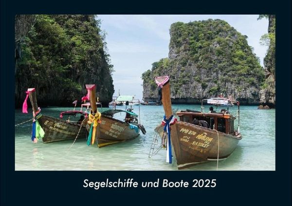 Segelschiffe und Boote 2025 Fotokalender DIN A4
