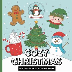 Christmas Bold & Easy Coloring Book - Bidden, Laura