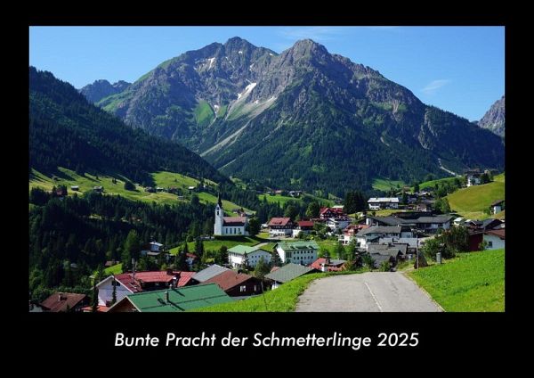 Bunte Pracht der Schmetterlinge 2025 Fotokalender DIN A3