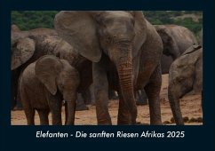Cover Elefanten - Die sanften Riesen Afrikas 2025 Fotokalender DIN A4