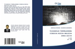 TILSHUNOSLIK TERMINLARINING O'ZBEKCHA-RUSCHA-INGLIZCHA IZOHLI LUG`ATI - DO'SMATOV, HIKMATULLO;QAHRAMONOVA, SHAHRIZODA