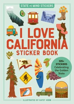 Cover I Love California Sticker Book