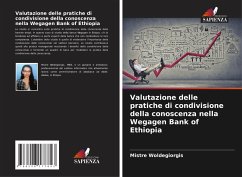 Cover Valutazione delle pratiche di condivisione della conoscenza nella Wegagen Bank of Ethiopia