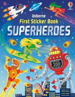 First Sticker Book Superheroes Cover First Sticker Book Superheroes