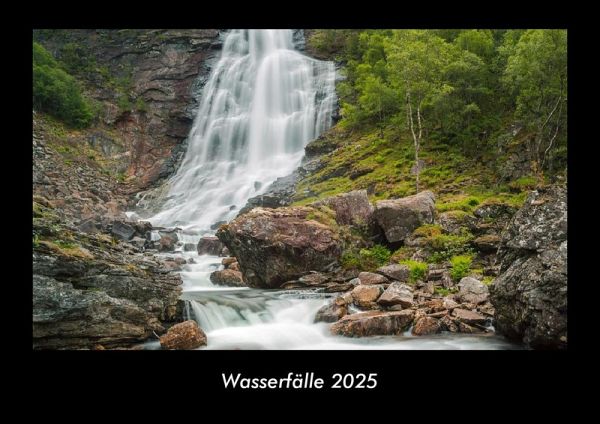 Wasserfälle 2025 Fotokalender DIN A3 Wasserfälle 2025 Fotokalender DIN A3