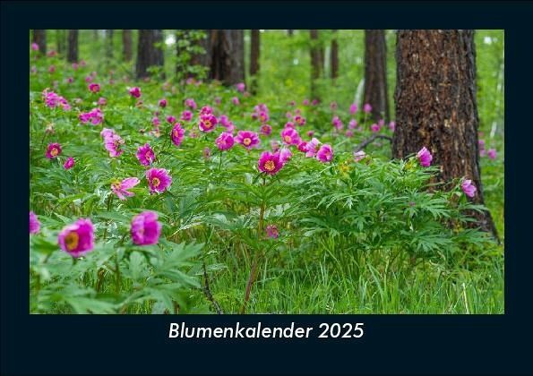 Blumenkalender 2025 Fotokalender DIN A5 Blumenkalender 2025 Fotokalender DIN A5