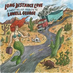 Cover Long Distance Love - A Sweet Relief Tribute..(2lp)