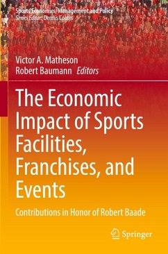 Cover The Economic Impact of Sports Facilities, Franchises, and Events