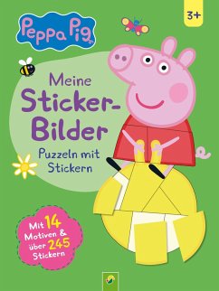 Cover Peppa Pig Meine Sticker-Bilder. Puzzeln mit Stickern