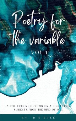 Cover Poetry for the variable