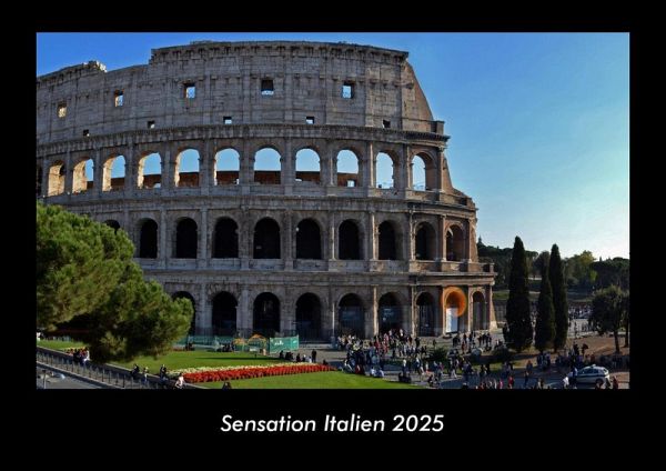 Sensation Italien 2025 Fotokalender DIN A3