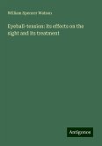 Eyeball-tension: its effects on the sight and its treatment Eyeball-tension: its effects on the sight and its treatment