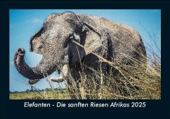 Cover Elefanten - Die sanften Riesen Afrikas 2025 Fotokalender DIN A5