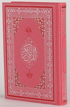 Cover Kurani Kerim - Hafiz Osman Hatti Miklebsiz, Pembe, Orta Boy, Ciltli