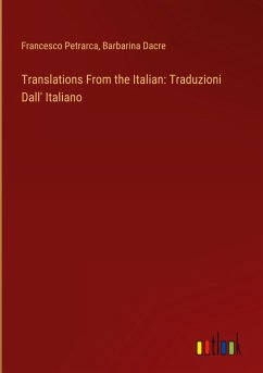 Cover Translations From the Italian: Traduzioni Dall' Italiano