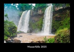 Wasserfälle 2025 Fotokalender DIN A3 Cover Wasserfälle 2025 Fotokalender DIN A3