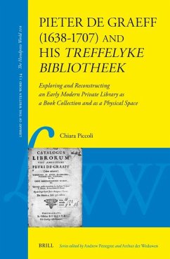 Cover Pieter de Graeff (1638-1707) and His Treffelyke Bibliotheek