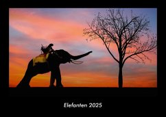 Elefanten 2025 Fotokalender DIN A3 - Tobias Becker