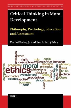 Critical Thinking in Moral Development Critical Thinking in Moral Development