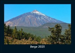 Berge 2025 Fotokalender DIN A5 Cover Berge 2025 Fotokalender DIN A5