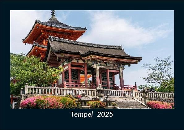 Tempel 2025 Fotokalender DIN A5