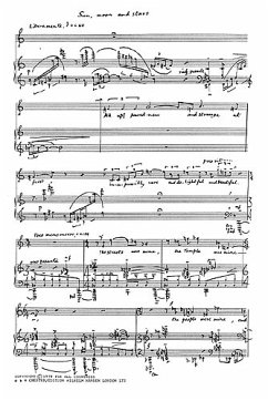 Cover Elizabeth Maconchy, The Sun, Moon and Stars Soprano Voice and Piano Buch