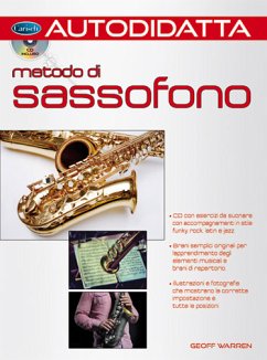 Warren del Biono, Metodo Di Sassofono Autodidatta Saxophone Buch + CD Warren del Biono, Metodo Di Sassofono Autodidatta Saxophone Buch + CD