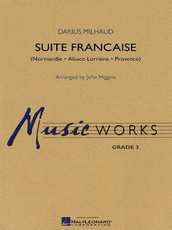 Cover Darius Milhaud, Suite Francaise Concert Band Set+Audio-Online