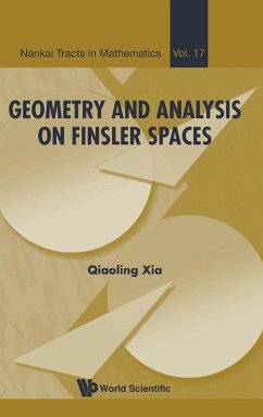 GEOMETRY AND ANALYSIS ON FINSLER SPACES GEOMETRY AND ANALYSIS ON FINSLER SPACES