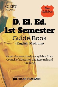 Cover SCERT D. El. Ed. 1st Semester Guide Book