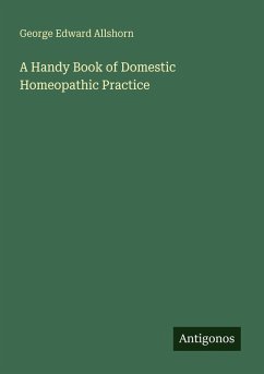 Cover A Handy Book of Domestic Homeopathic Practice