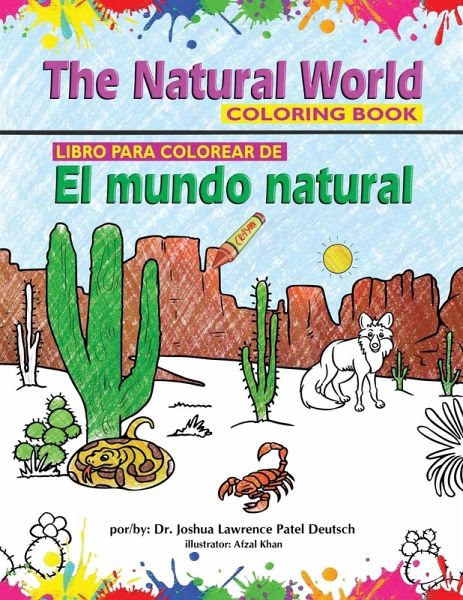 Libro para colorear de El mundo natural The natural world coloring book Libro para colorear de El mundo natural The natural world coloring book
