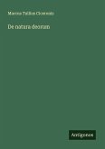 De natura deorum De natura deorum