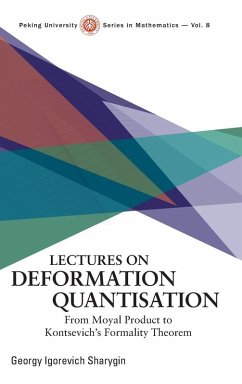 Cover LECTURES ON DEFORMATION QUANTISATION