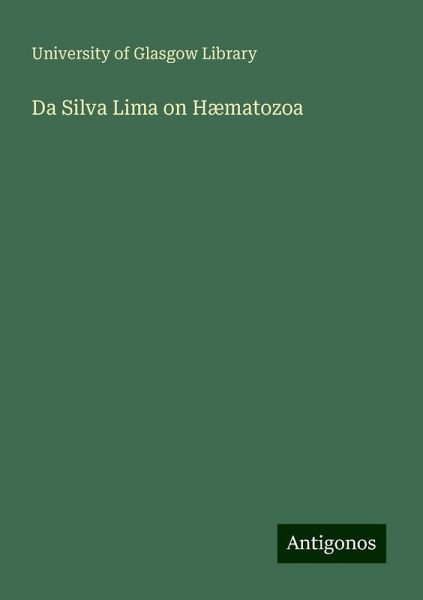 Da Silva Lima on Hæmatozoa