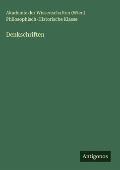 Cover Denkschriften