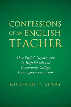 Cover Confessions of An English Teacher