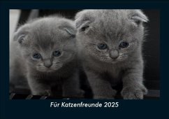 Für Katzenfreunde 2025 Fotokalender DIN A5 Cover Für Katzenfreunde 2025 Fotokalender DIN A5
