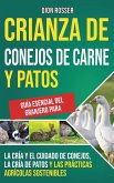 Crianza de conejos de carne y patos