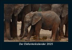 Cover Der Elefantenkalender 2025 Fotokalender DIN A5