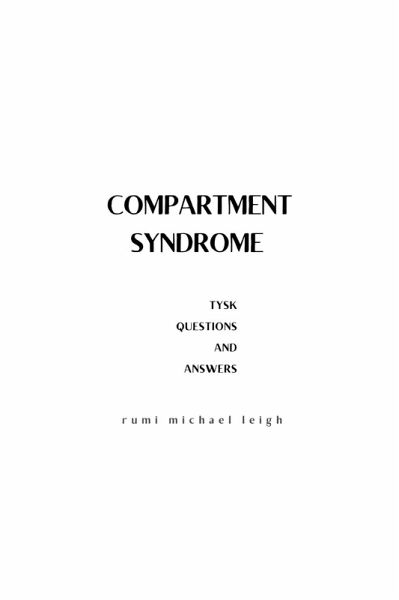 Compartment Syndrome (eBook, ePUB)