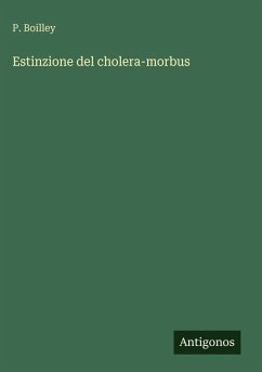 Cover Estinzione del cholera-morbus