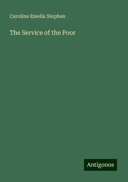 The Service of the Poor