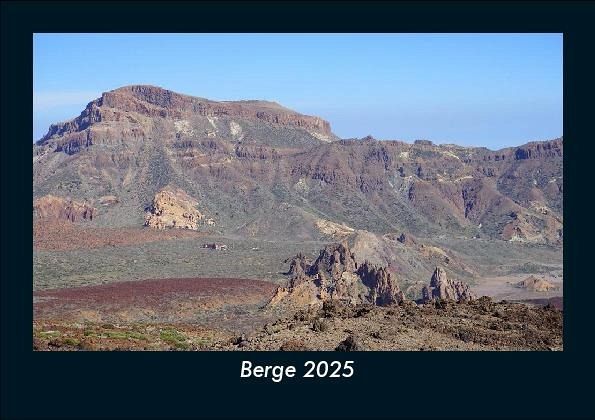 Berge 2025 Fotokalender DIN A5