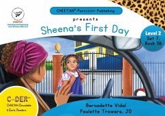 Cover C-DER (Cheetah Decodable & Early Readers) Set 6, Book 56, Sheena's First Day