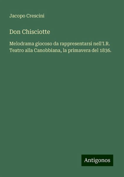 Don Chisciotte Don Chisciotte