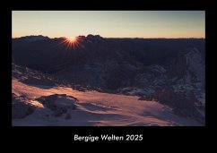 Bergige Welten 2025 Fotokalender DIN A3 - Tobias Becker