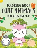 Coloring Book Cute Animals for Kids Age 4-8 Coloring Book Cute Animals for Kids Age 4-8